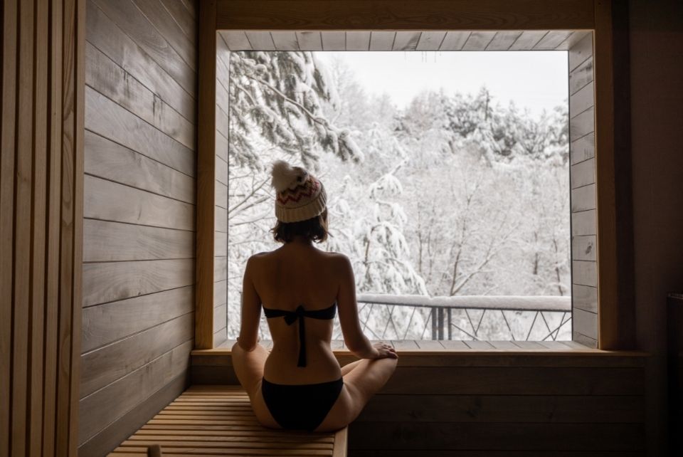Heilung Sauna Winter 1 - Lichttherapie • Stimmungsaufhellung durch Therapie mit Kunstlicht?